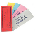 Custom Printed Book Ticket